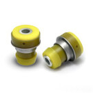 Полиуретановый комплект сайлентблоков передней подвески, верхнего рычага, больший, крепление к кузову