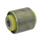 Полиуретановый сайлентблок задней подвески, цапфы, крепление продольного рычага