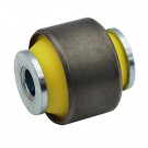 Полиуретановый сайлентблок задней подвески, цапфы, крепление к продольному рычагу