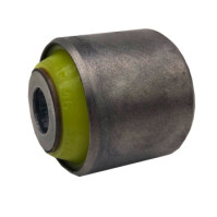 Полиуретановый сайлентблок задней подвески, нижнего поперечного рычага (под пружину), крепление к кузову; цапфы