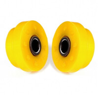 Полиуретановый сайлентблок задней подвески ступицы, крепление поперечного рычага под пружину, (состоит из 2-х половинок)